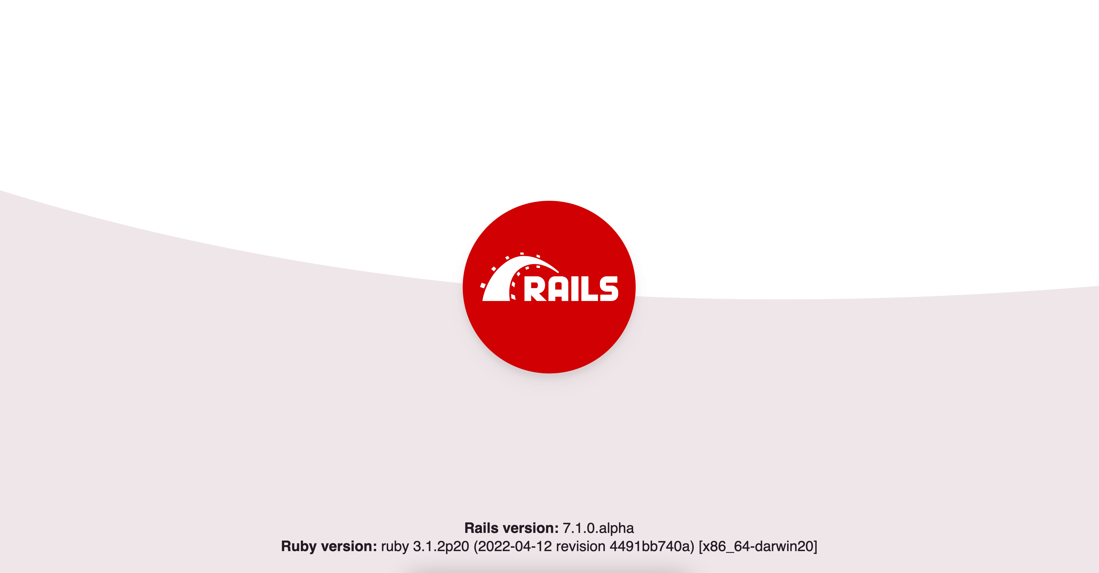 making a 2 page rails application