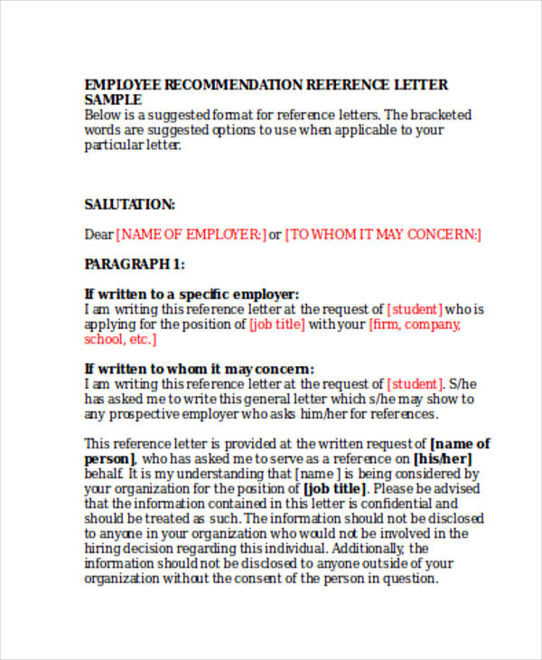 example letter from employer for jp application