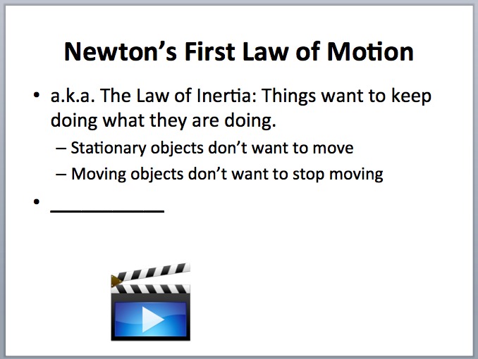 three laws of motion and their applications