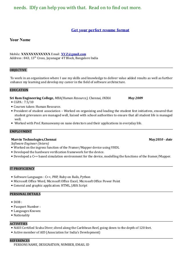 how to write a detailed resume for masters application