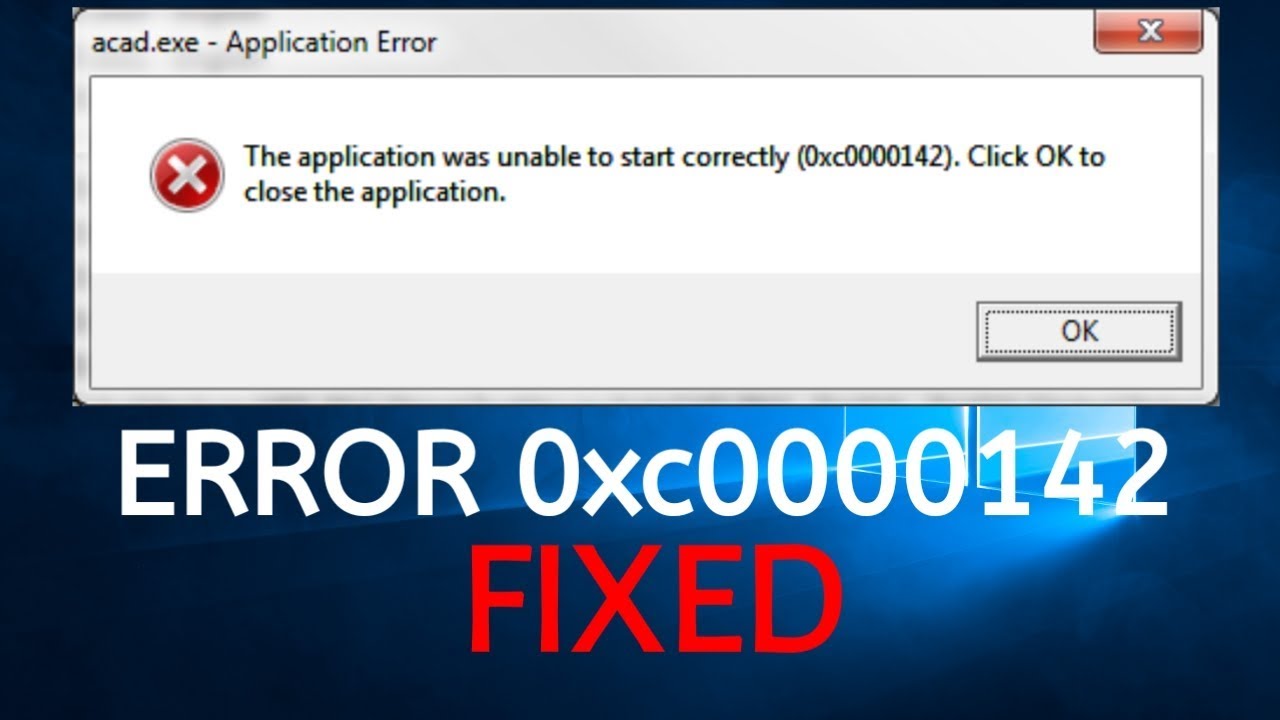 mingw make application error 0xc0000142