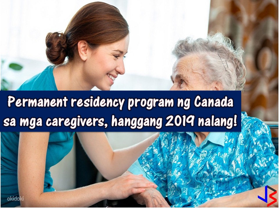 fee to application for permanent residency from caregiver program