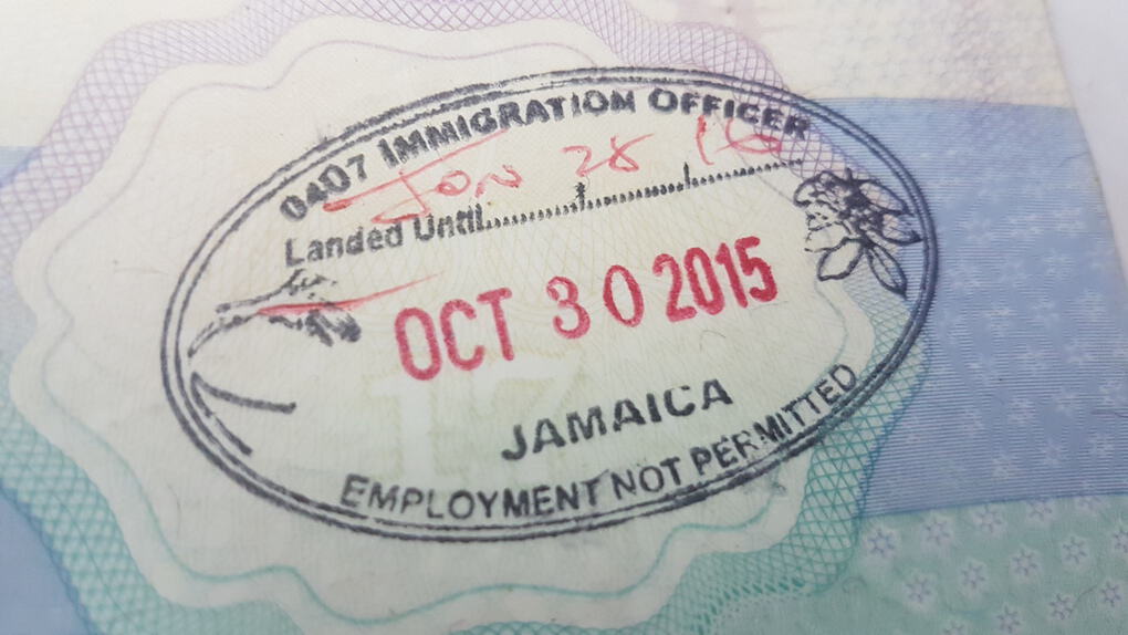 jamaica travel visa application form
