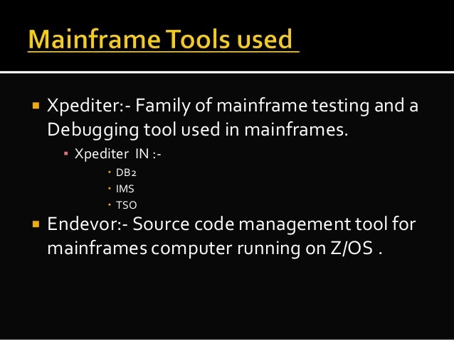 mainframe applications and computer transaction processing