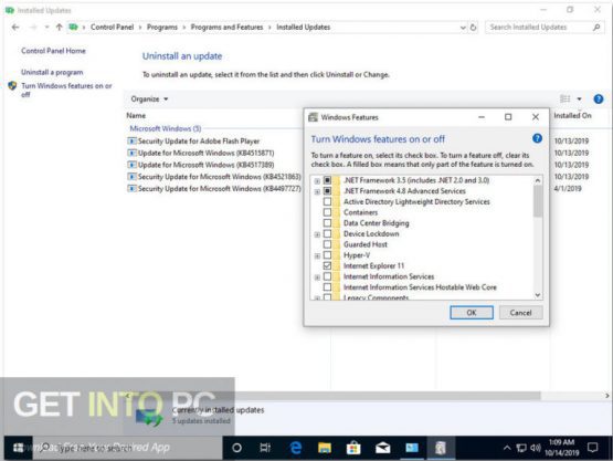 windows 10 application development features